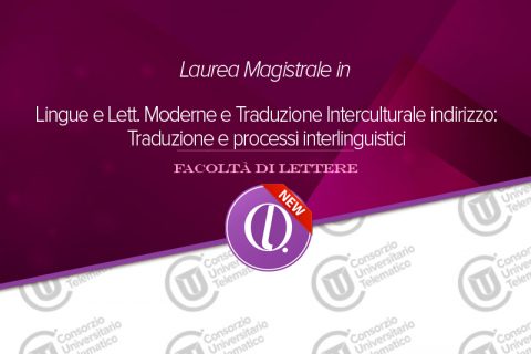 laurea magistrale lingue e letteratura moderna e traduzione interculurale