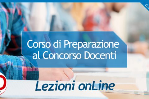 Corso di preparazione al concorso docenti - lezioni online