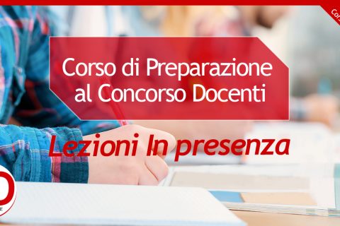 Corso di preparazione al concorso docenti