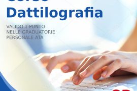 corso dattilografia valido 1 punto nelle graduatorie personale ata