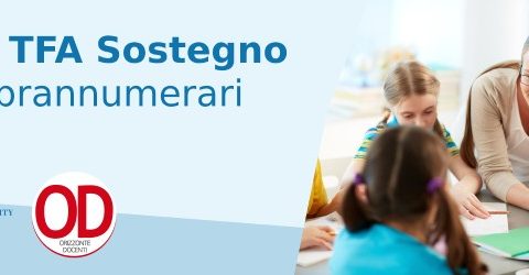 corso tfa sostegno soprannumerari