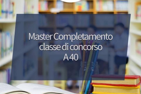 master classe di concorso A40