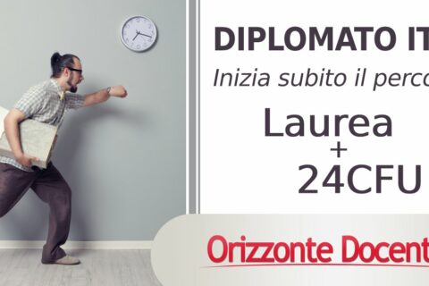 diplomati itp, laurea e 24 cfu