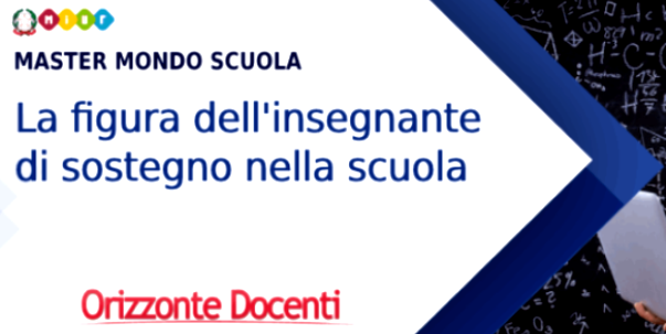 OD – MASTER MONDO SCUOLA (OF4) – Master Universitario Di 1° Livello "La ...