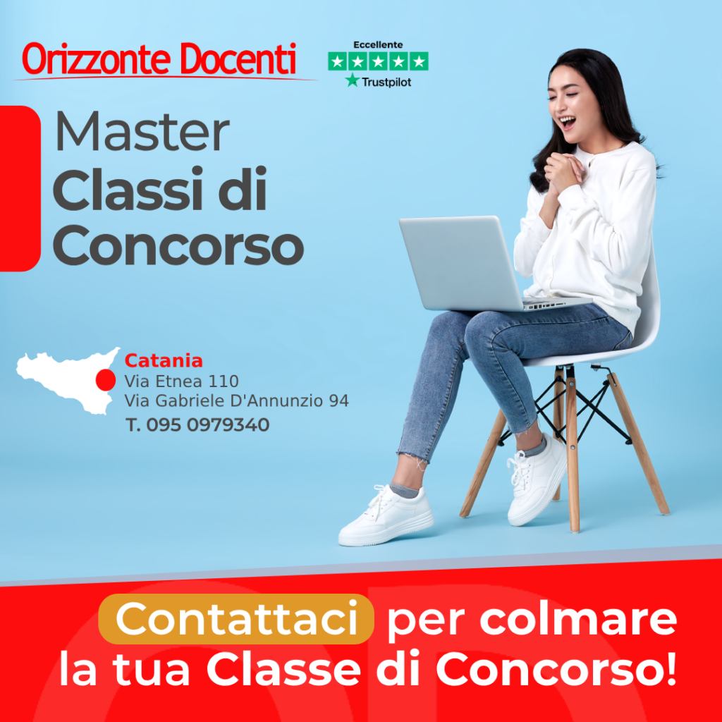 Master Classi di concorso - Colma la tua classe di concorso