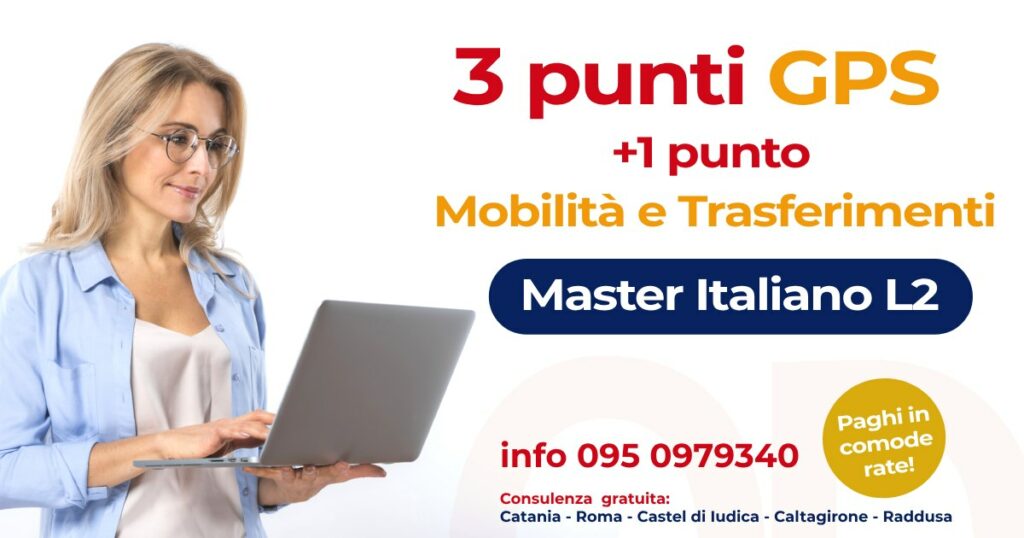 master italiano L2