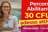 30 cfu - percorsi abilitanti orizzonte docenti