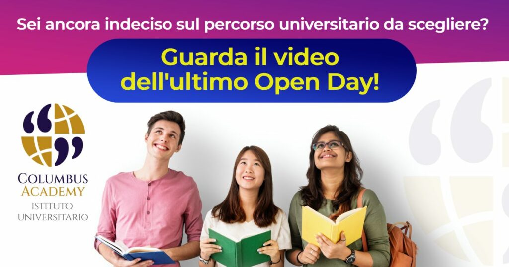 indeciso sul percorso universitario da scegliere? - guarda il video dell'offerta formativa