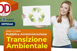 Master pubblica amministrazione - Transizione ambientale