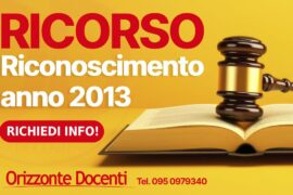 Ricorso anno 2013 - orizzonte docenti